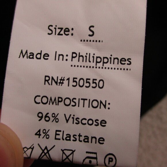 House of CB Mahalia Dress Womens Small Black Long Sleeve Pockets Minidress - Picture 7 of 11